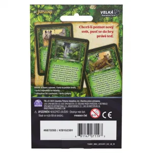 Spin Master Games Kartová hra Jumanji - česká verzia