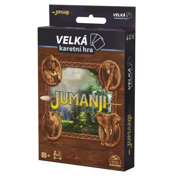 Spin Master Games Kartová hra Jumanji - česká verzia