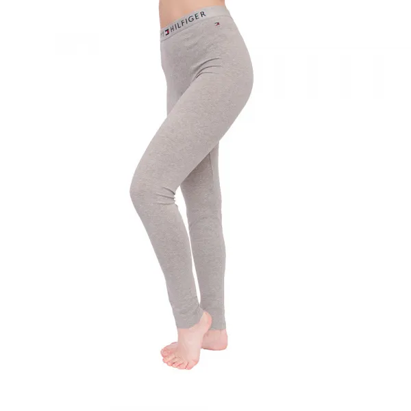 Dámske legíny Tommy Hilfiger sivé (UW0UW01646 004) M