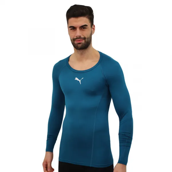 Pánske športové tričko Puma zelené (655920 27) XL