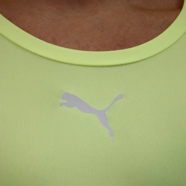 Pánske športové tričko Puma žlté (655920 46) M