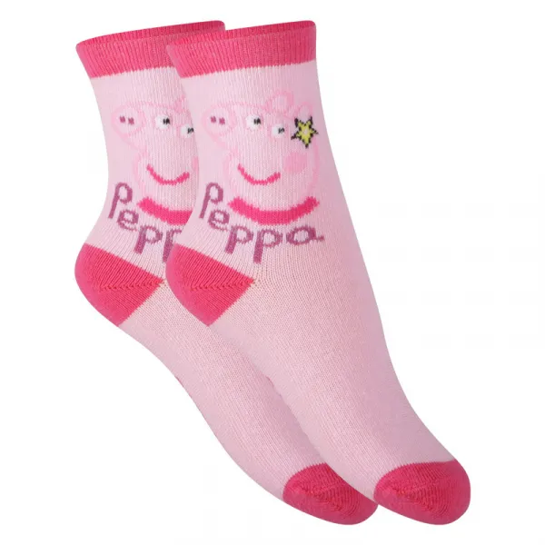 5PACK detské ponožky Cerdá Peppa Pig viacfarebné (2200007400) 19/20