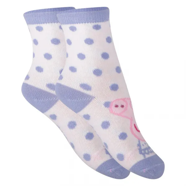 5PACK detské ponožky Cerdá Peppa Pig viacfarebné (2200007400) 19/20