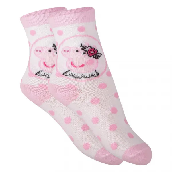 5PACK detské ponožky Cerdá Peppa Pig viacfarebné (2200007400) 19/20