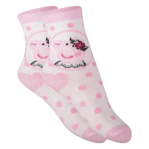 5PACK detské ponožky Cerdá Peppa Pig viacfarebné (2200007400) 19/20