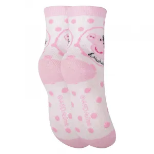 5PACK detské ponožky Cerdá Peppa Pig viacfarebné (2200007400) 19/20