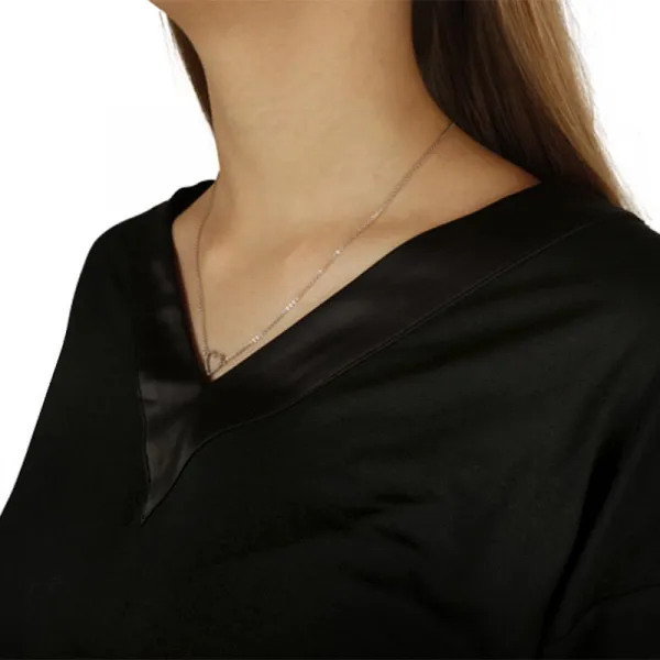Dámske tričko na spanie Calvin Klein čierna (QS6528E-UB1) M