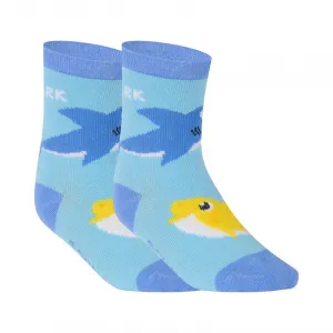 5PACK detské ponožky Cerdá Baby Shark viacfarebné (2200007399) 19/20