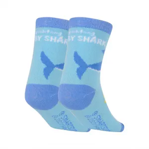 5PACK detské ponožky Cerdá Baby Shark viacfarebné (2200007399) 19/20