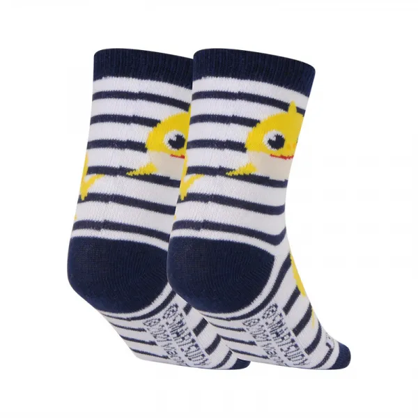 5PACK detské ponožky Cerdá Baby Shark viacfarebné (2200007399) 19/20
