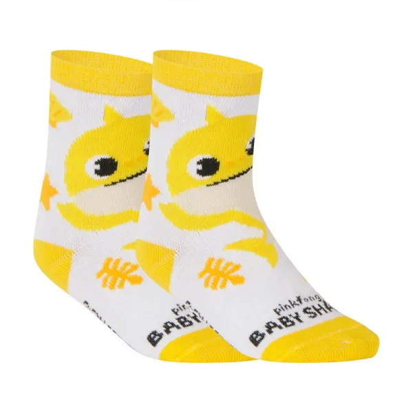 5PACK detské ponožky Cerdá Baby Shark viacfarebné (2200007399) 19/20