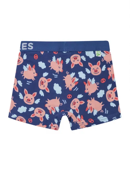Veselé chlapčenské boxerky Dedoles Lietajúce prasiatka (GMBB093) 110, trenky