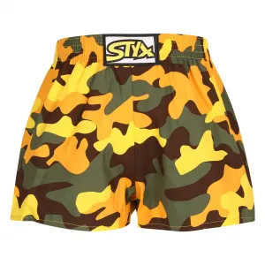 3PACK detské trenky Styx art klasická guma viacfarebné (3J15901) 6-8 let, trenírky