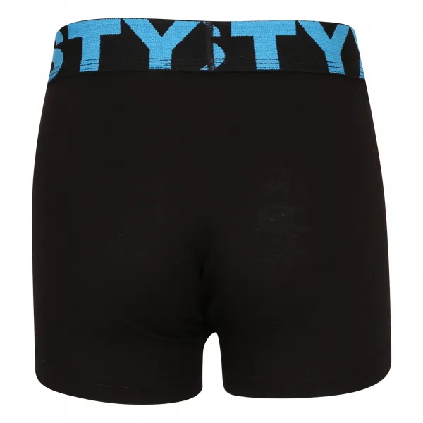 Detské boxerky Styx športová guma čierne (GJ961) 4-5 let, trenky