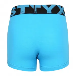 Detské boxerky Styx športová guma svetlo modré (GJ1169) 6-8 let, trenky