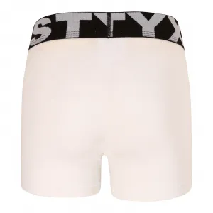 Detské boxerky Styx športová guma biele (GJ1061) 4-5 let, trenky