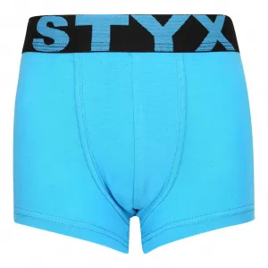 3PACK detské boxerky Styx športová guma viacfarebné (3GJ09079) 6-8 let, trenky