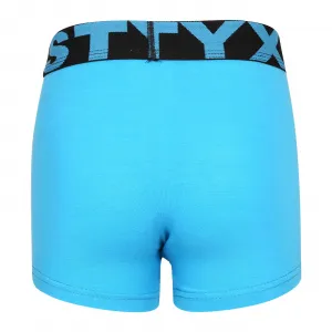 3PACK detské boxerky Styx športová guma viacfarebné (3GJ09079) 6-8 let, trenky