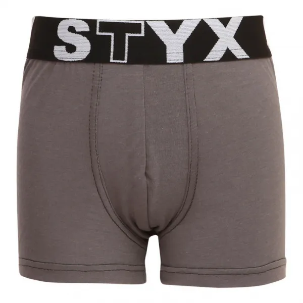 3PACK detské boxerky Styx športová guma viacfarebné (3GJ10379) 4-5 let, trenky