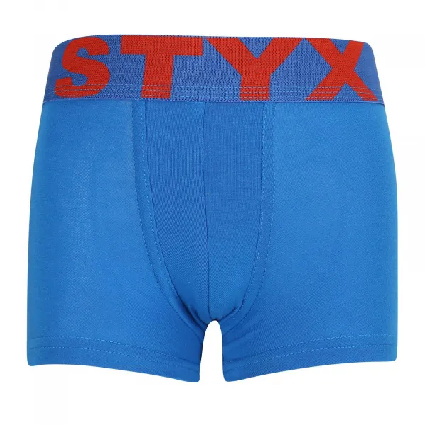 3PACK detské boxerky Styx športová guma viacfarebné (3GJ09079) 6-8 let, trenky