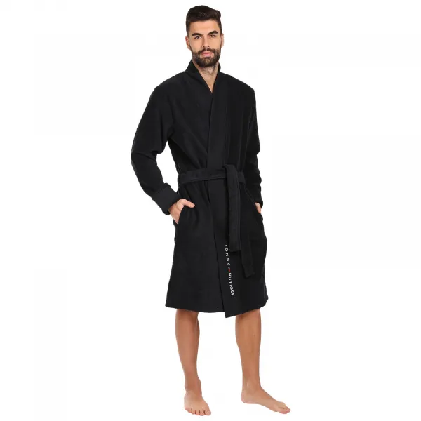 Pánsky župan Tommy Hilfiger modrý (UM0UM02991 DW5) M