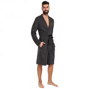 Pánsky župan Tommy Hilfiger sivý (UM0UM02990 P5Q) M