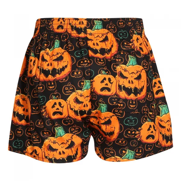 Detské trenky Styx art klasická guma Halloween tekvica (J1755) 9-11 let, trenírky