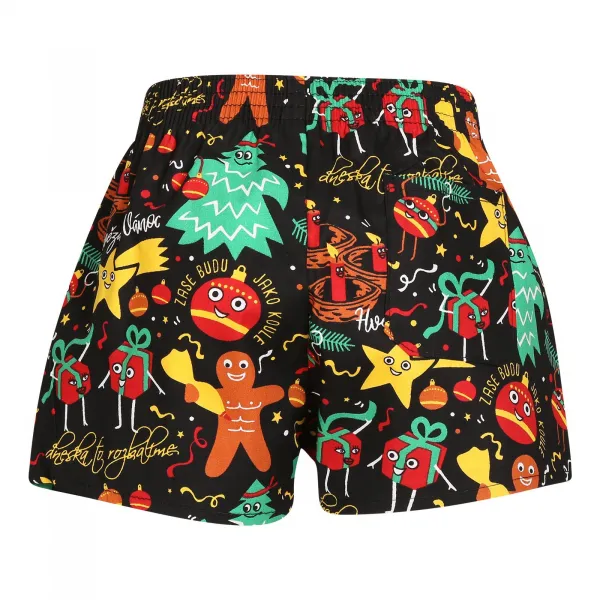 Detské trenky Styx art klasická guma Vianoce ozdoby (J1754) 4-5 let, trenírky