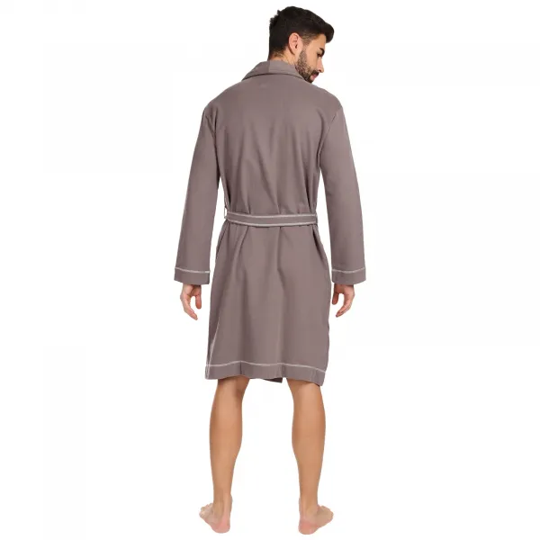 Pánsky župan Calvin Klein sivý (NM2504E-PA7) L/XL