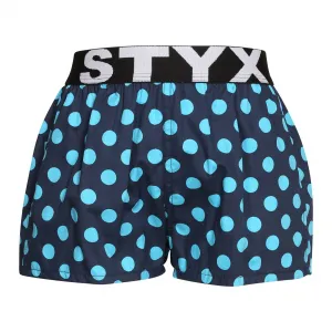 3PACK Detské trenky Styx art športová guma viacfarebné (3BJ15901) 4-5 let, trenírky