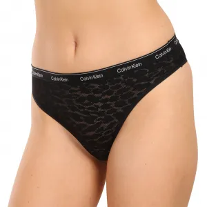 3PACK dámske nohavičky brazilky Calvin Klein čierné (QD5225E-UB1) M