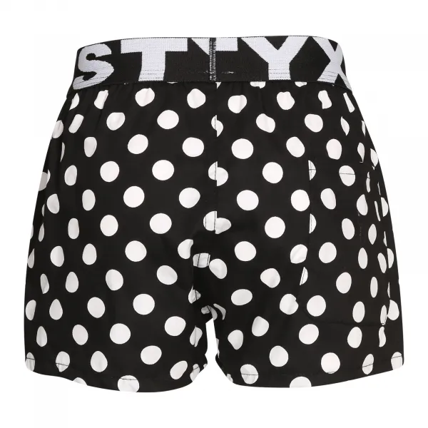 Detské trenky Styx art športová guma bodky (BJ1650) 4-5 let, trenírky