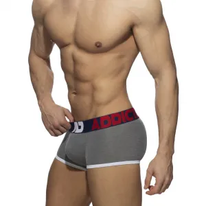 Pánske boxerky Addicted sivé (AD1248-15) S, trenky