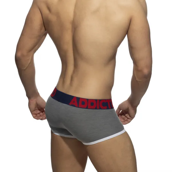 Pánske boxerky Addicted sivé (AD1248-15) S, trenky