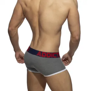 Pánske boxerky Addicted sivé (AD1248-15) S, trenky