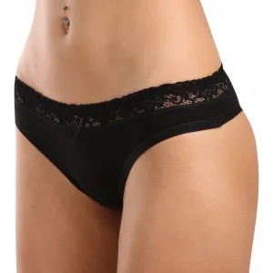 Dámske brazilky Lovelygirl čierne (8308-black) M