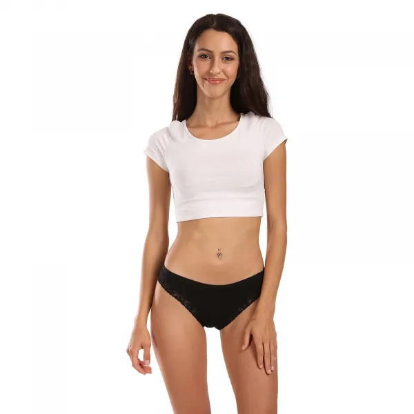 Dámske brazilky Lovelygirl čierne (3885-black) M