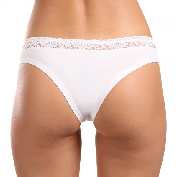 Dámske brazilky Lovelygirl biele (8308-white) M
