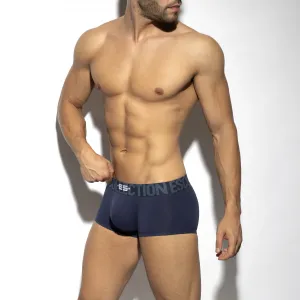 Pánske boxerky ES Collection modré (UN488-09) M, trenky