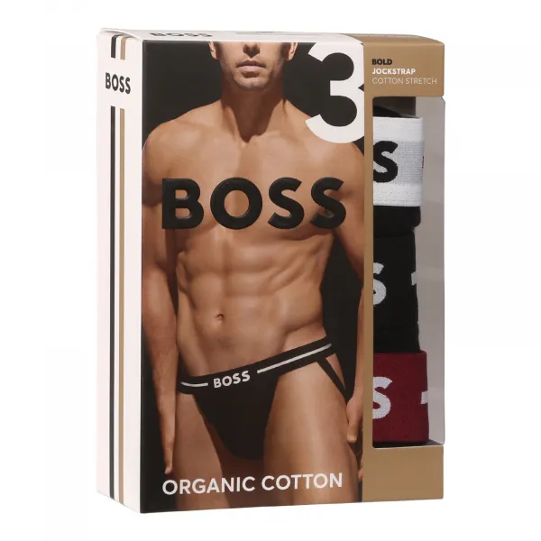 3PACK pánske jocksy BOSS viacfarebné (50517823 968) M