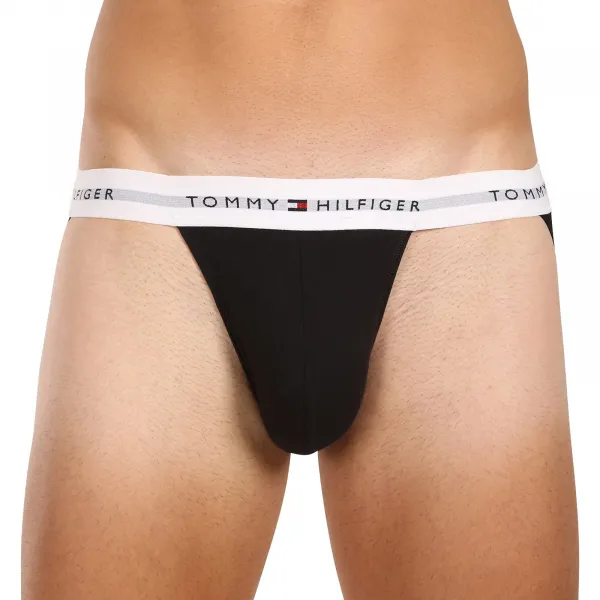 3PACK pánske jocksy Tommy Hilfiger čierné (UM0UM03384 0S9) M