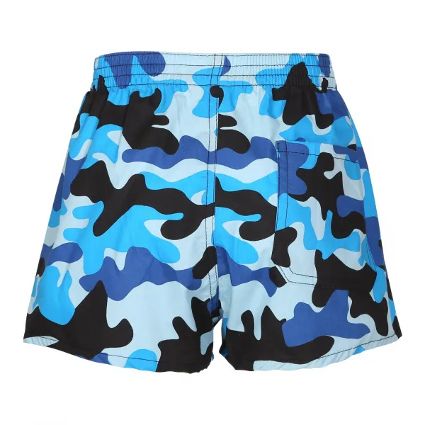 Detské trenky Styx art klasická guma maskáč modrý (J1850) 4-5 let, trenírky