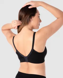 Dámska podprsenka Hotmilk Caress Seamfree Bamboo REGULAR CAP kojacia čierna (CPB-regular) M