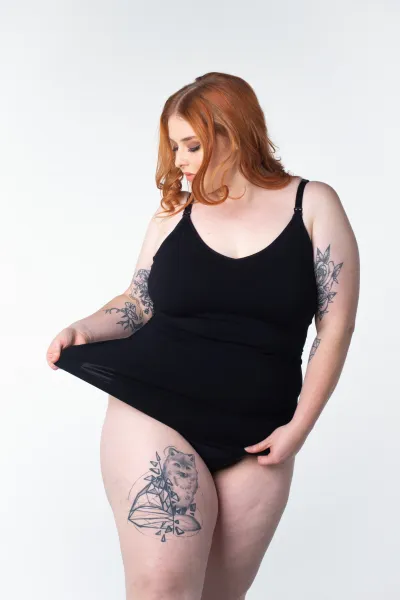 Dámske tielko Hotmilk My Necessity Camisole kojacia čierne (MNCB) M