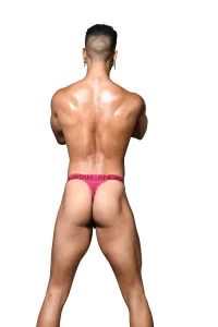 Pánska tanga Andrew Christian rúžová ALMOST NAKED (93395-WINE) S