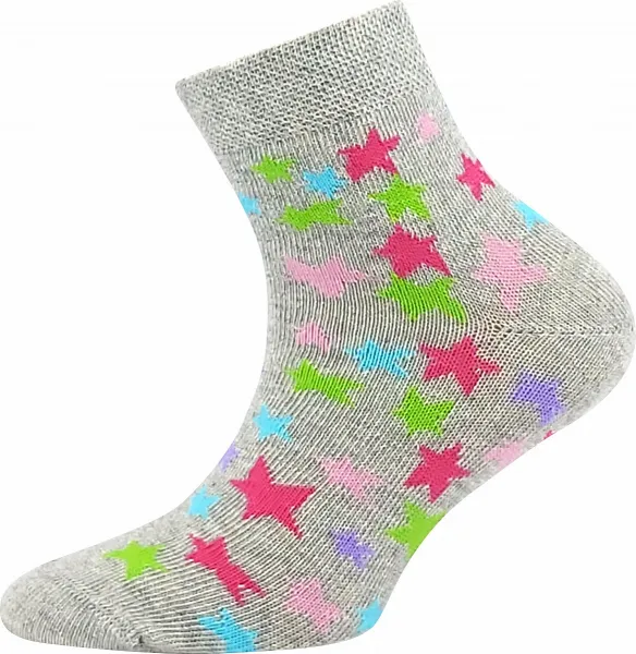 3PACK detské ponožky Lonka viacfarebné (Dedotik - Mix H) 25/29