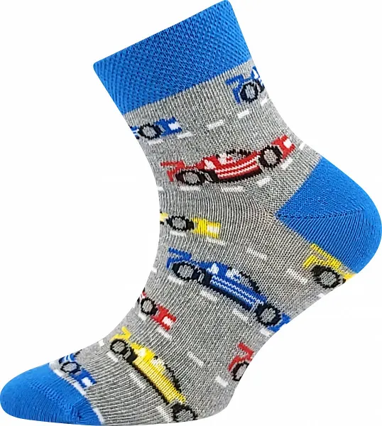 3PACK detské ponožky Lonka viacfarebné (Dedotik - Mix G) 25/29