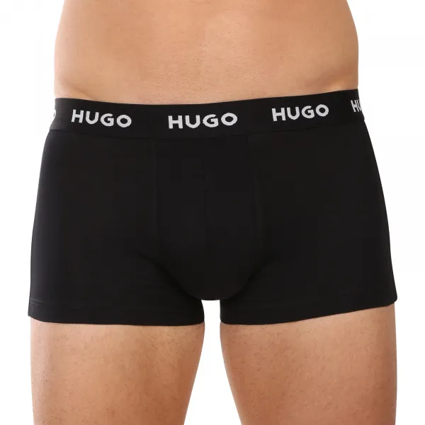 3PACK pánske boxerky HUGO viacfarebné (50532550 985) S, trenky