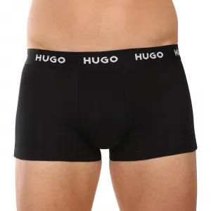 3PACK pánske boxerky HUGO viacfarebné (50532550 985) S, trenky