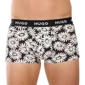 3PACK pánske boxerky HUGO viacfarebné (50532550 985) S, trenky
